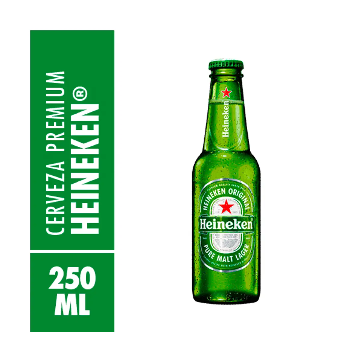 Cerveza Heineken Botella 250ml