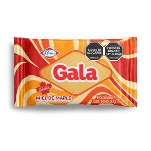Ponqué Gala Miel Maple Tajada 60g
