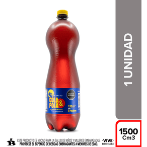 Cerveza Refajo Cola & Pola Botella Pet 1.5L