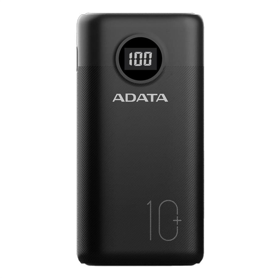 Cargador portátil powerbank 10000mah adata p10000qcd neg