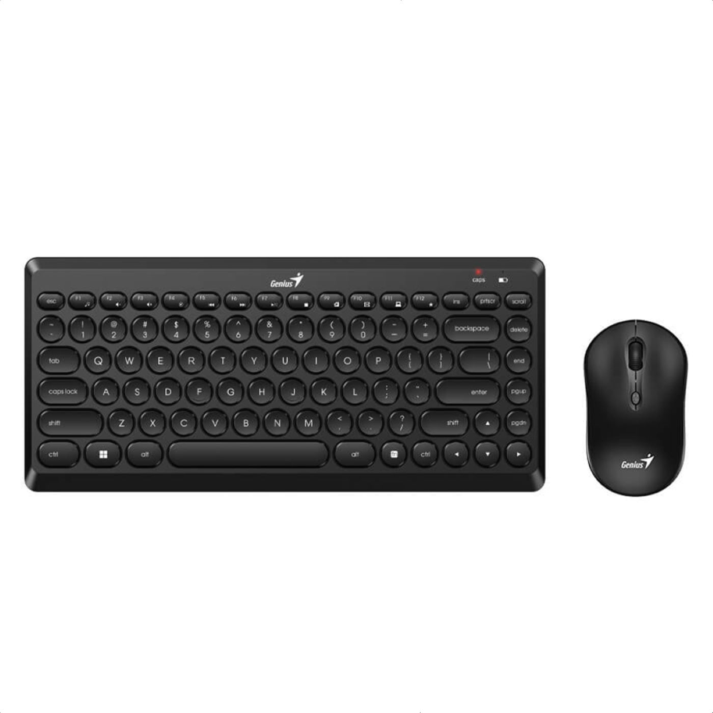 Combo Teclado + Mouse Inalámbrico Genius Luxemate Q8000 Blk