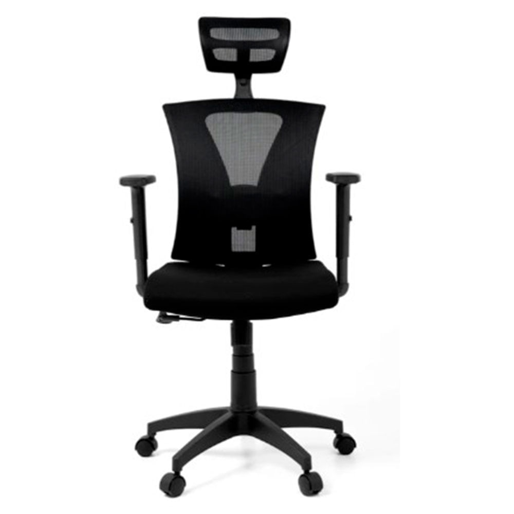 Silla de escritorio Presidente Niza 50x50x116 cm negro Ergonomus