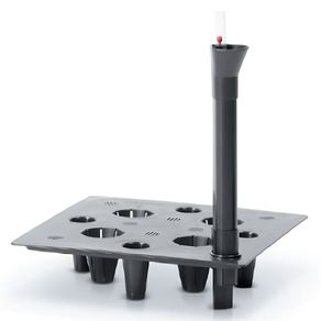 Sistema de riego Square negro 36 cm Tumatera