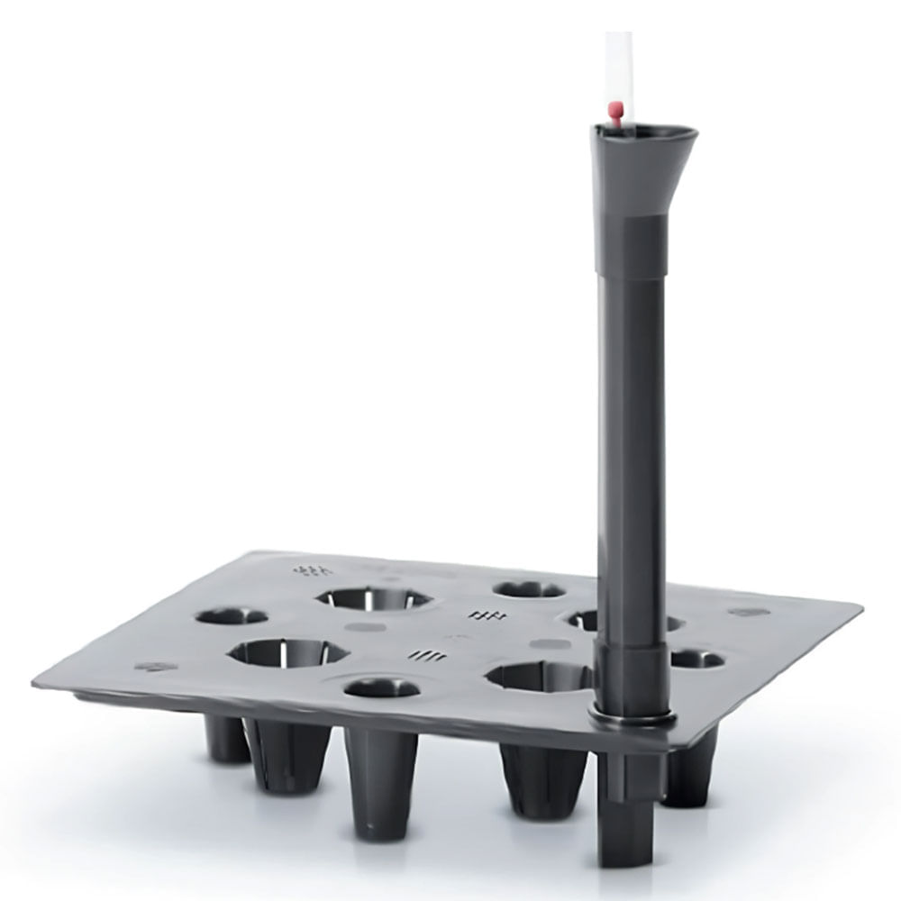 Sistema de riego Square negro 36 cm Tumatera