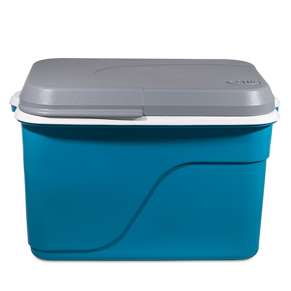 Nevera portátil familiar azul cielo 42L Estra