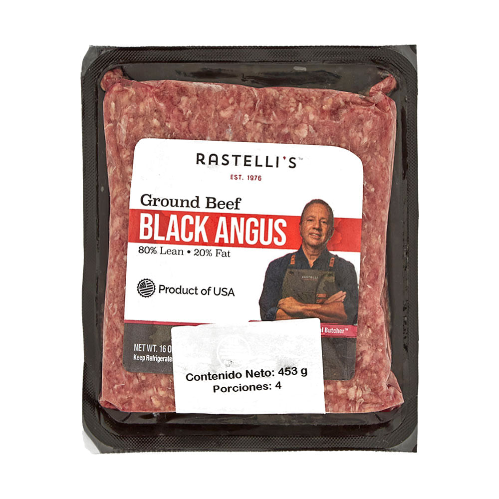 Carne Molida de Cerdo Rastelli 454g