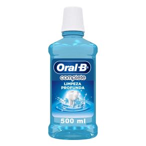 Enjuague Bucal Oral-B Complete 4en1 Menta x500mL
