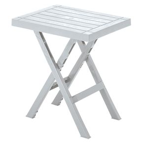 Mesa plegable Baru rectangular plástico 60x50x73.2 cm Rimax