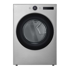 Secadora Carga Frontal LG TurboSteam 22kg/48lbs DF22SFXS6BK Gris