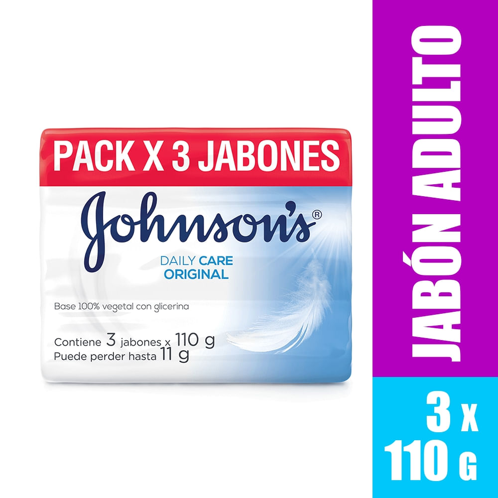 Jabón Johnson'S Original Tripack 330 Gr