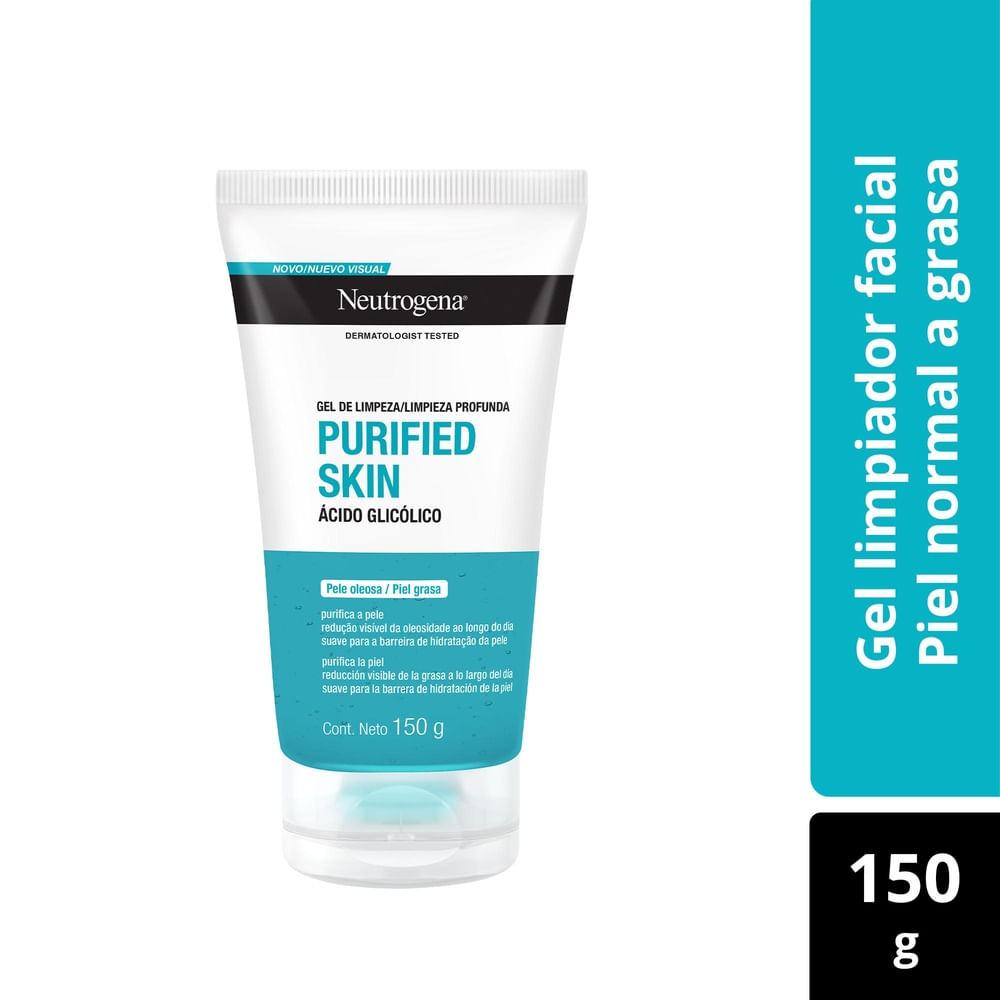 Limpiador Facial Neutrogena Purified Skin 150 gr