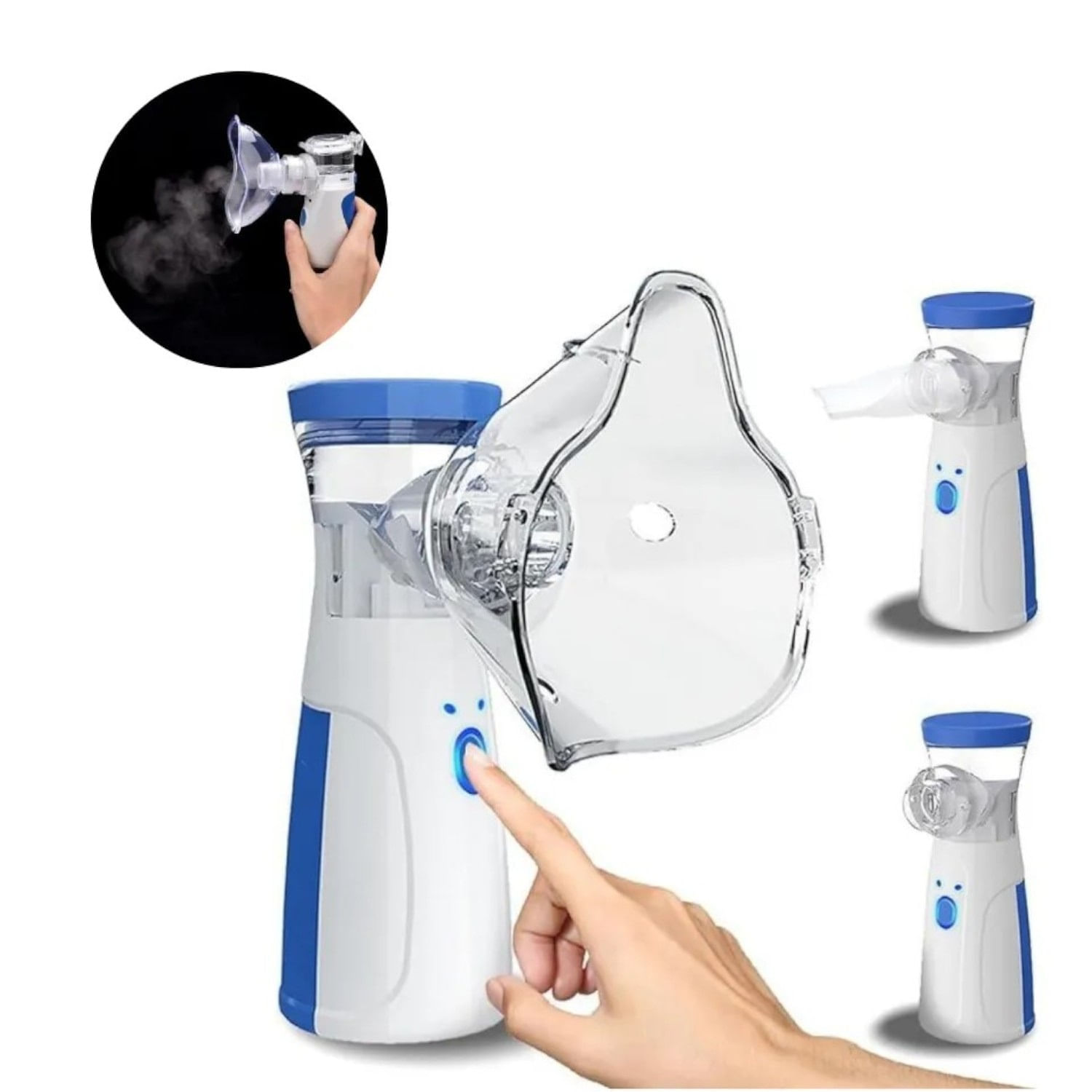 Nebulizador Portatil Para Aliviar Dificultades Respiratoria