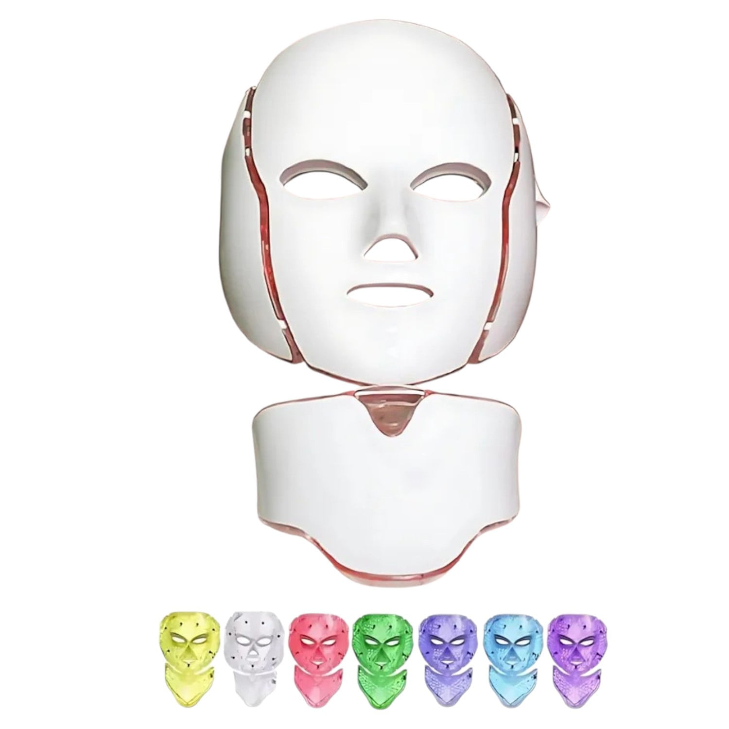 Mascara Led 7 Colores Rejuvenece Piel Antiarrugas Y Manchas