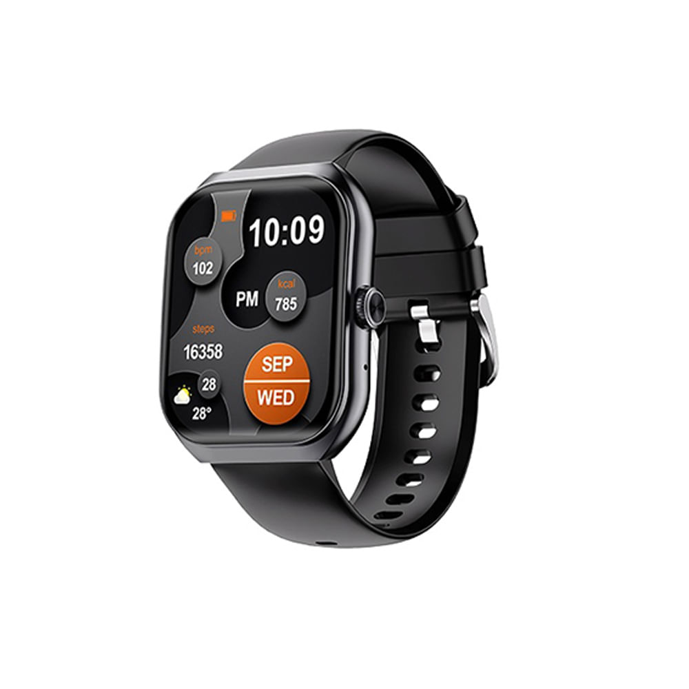 Reloj Inteligente Awei H46 Pantalla Amoled 2.1” Color Negro