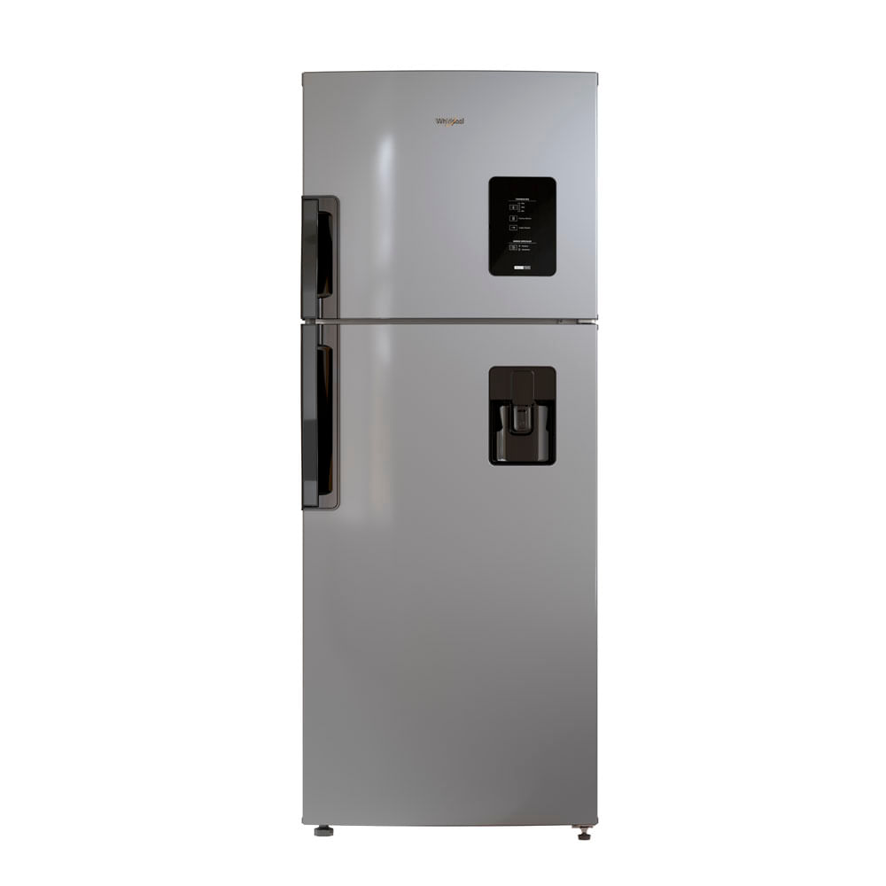Nevera Whirlpool No Frost Congelador Superior 439 Litros Brutos WRW45AKTWW Xpert Flow Gris