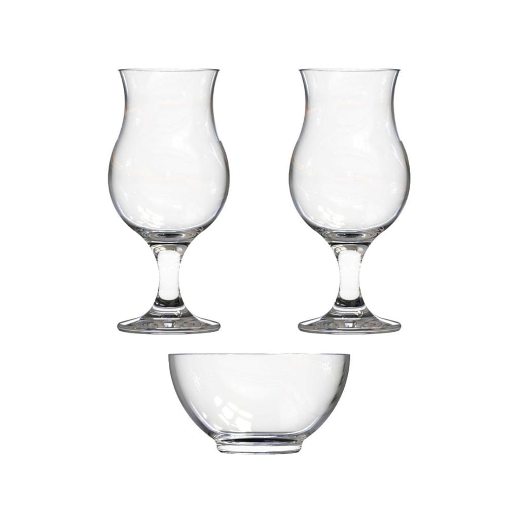 Kit cervecero 2 copas + Bowl Cristar