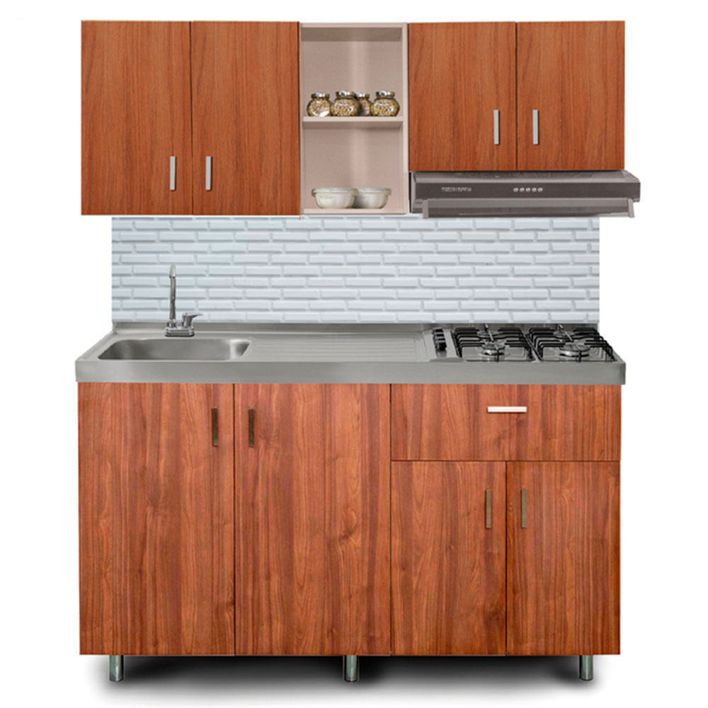 Cocina integral Aliso 150cm nola izquierda 8 puertas Challenger