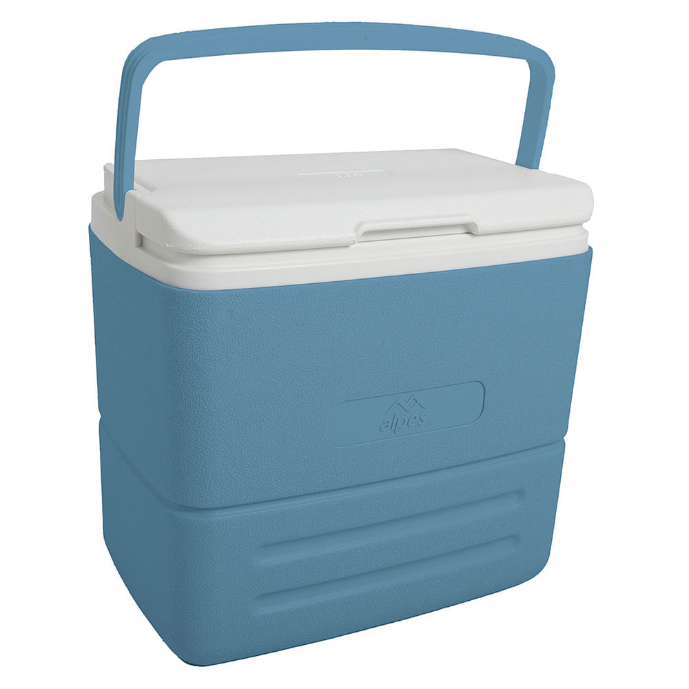 Nevera portátil rígida azul 17L Alpes