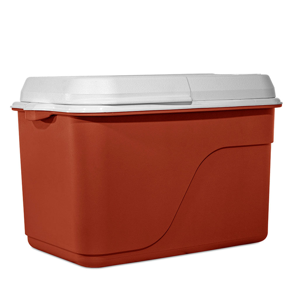 Nevera portátil familiar rojo 42L Estra