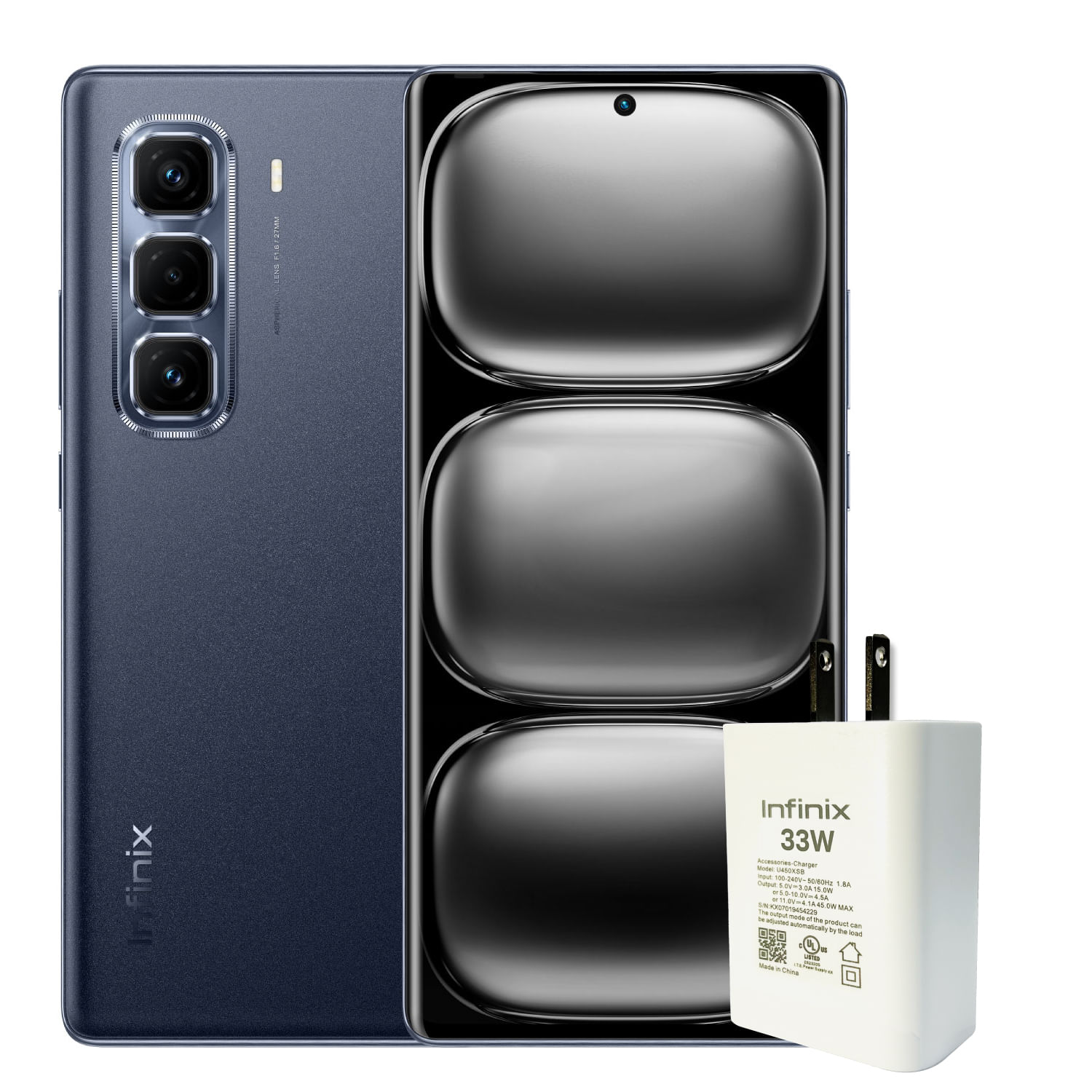 Celular Infinix Hot50 Pro+ 6,78" 256Gb Negro