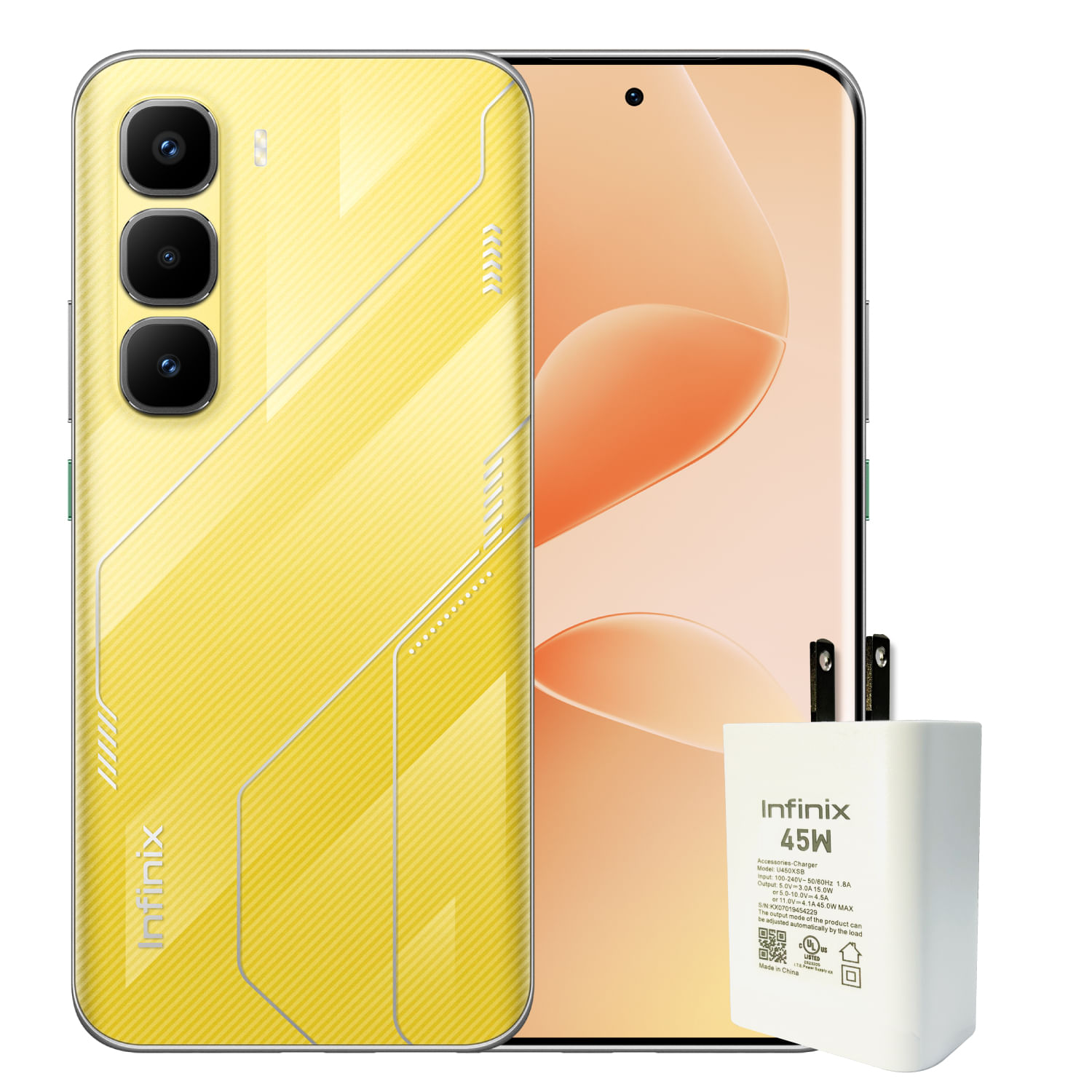 Celular Infinix Hot 60 Pro+ 8GB Ram / 256GB Amarillo