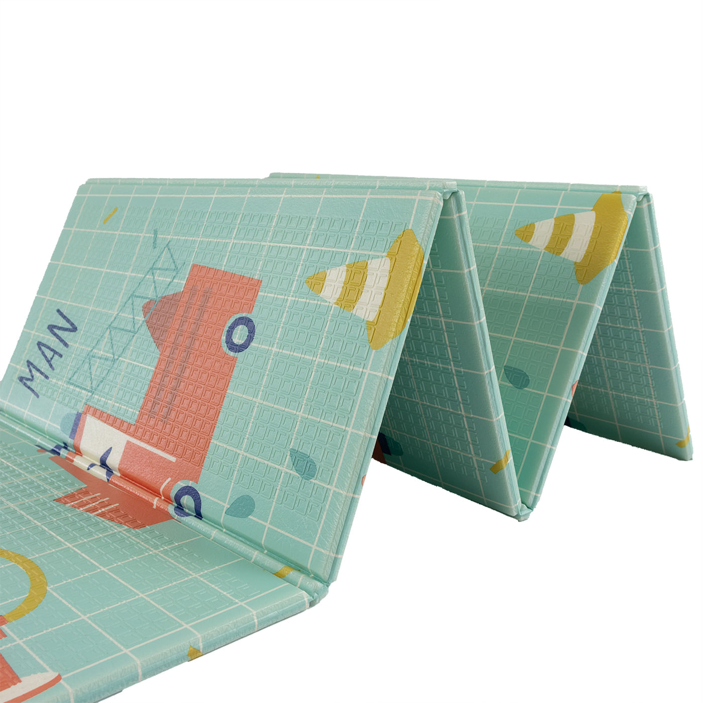 Tapete de Juego Plegable para Bebes Sail & Clouds Bebesit