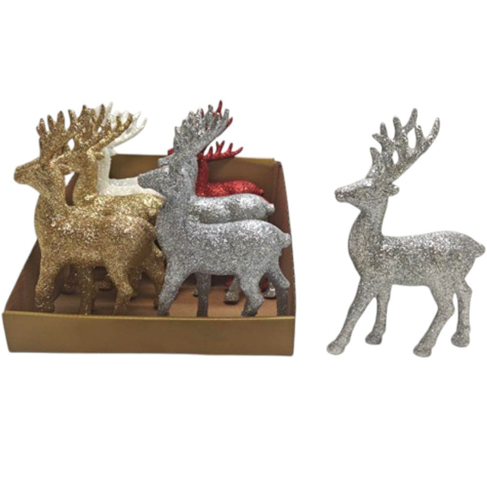 Adorno Maranelo Reno Navideño 14x5x21cm