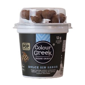 Yogurt griego Colour Greek dulce sin sabor con quinoa x170g