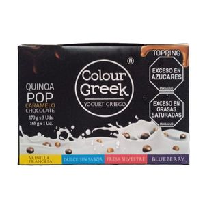 Yogurt Colour Greek griego surtido x4und x675g