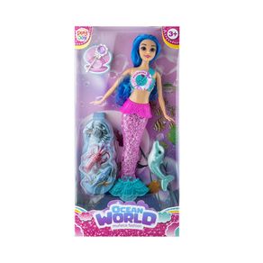 Muñeca lila Fashion Ocean World