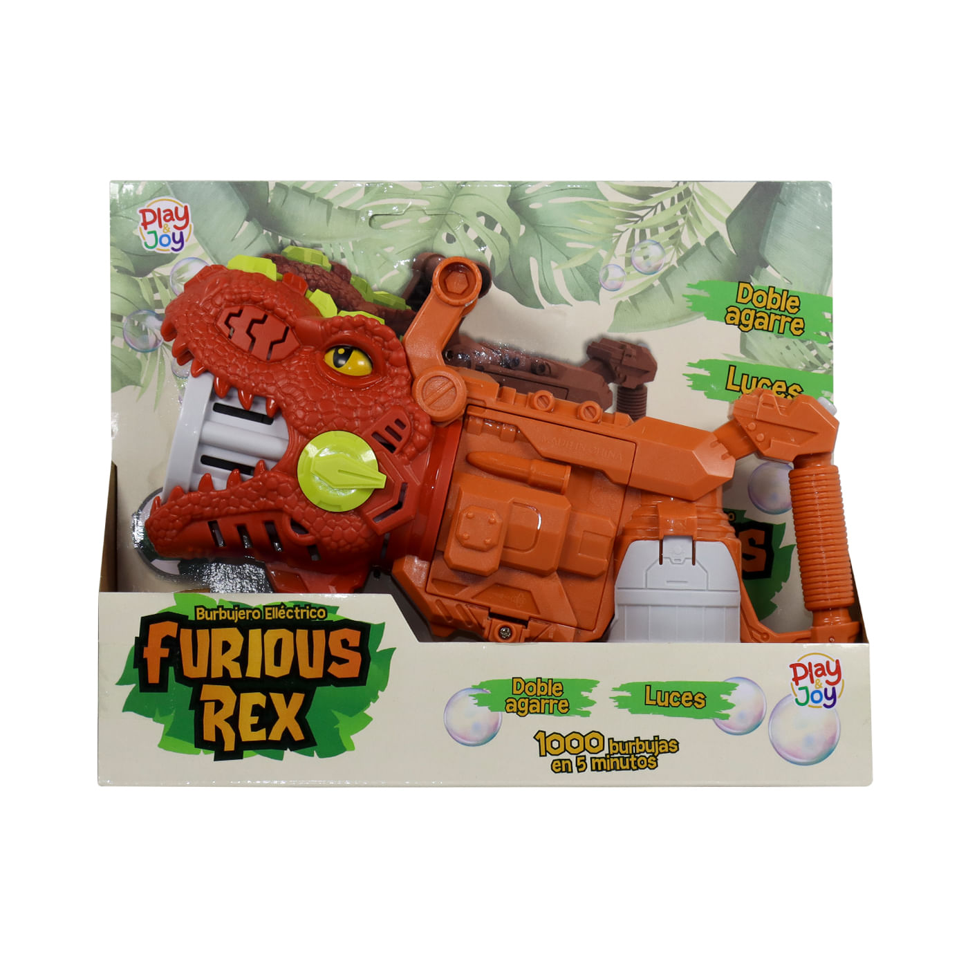 Lanzador de Burbujas Furious Rex Rojo