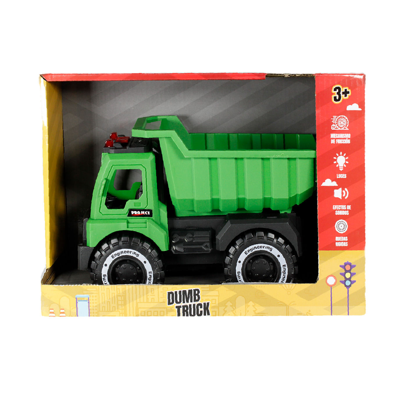 Vehículo a Fricción Camión de Basura