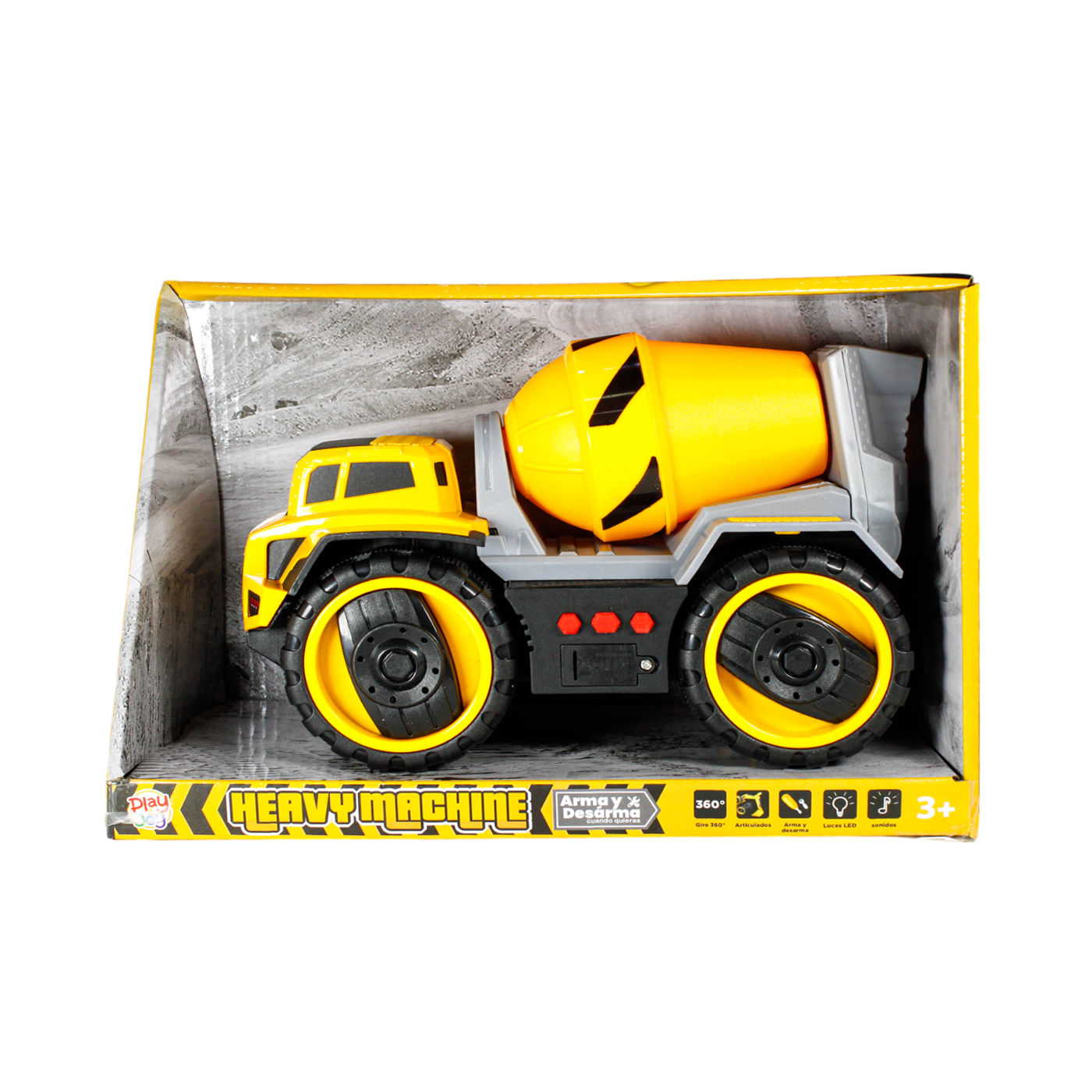 Carro construcción Mezcladora Heavy Machine