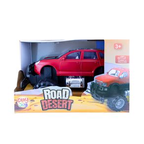 Carro de Carrera a Fricción Rojo