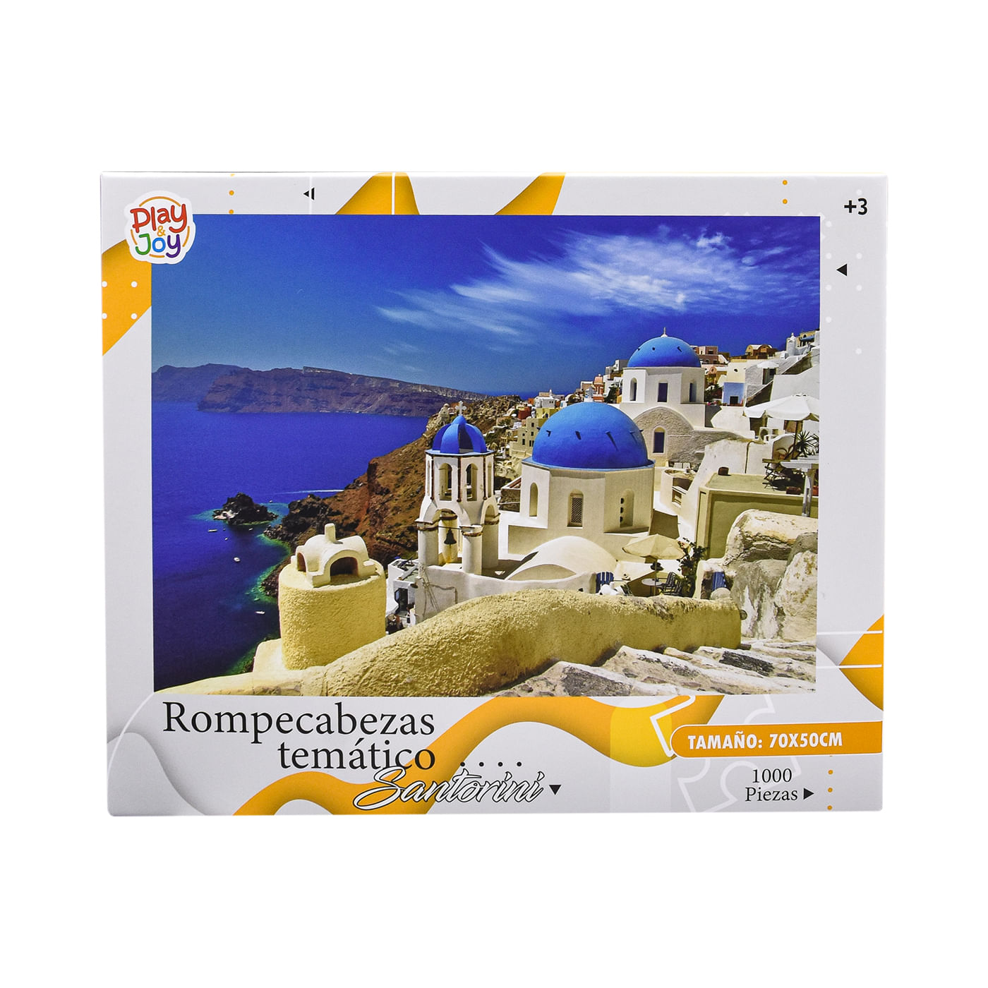 Rompecabezas play and joy santorini 1000 piezas