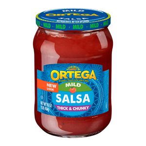 Salsa Ortega Espesa Trozos Picor Suave 453g