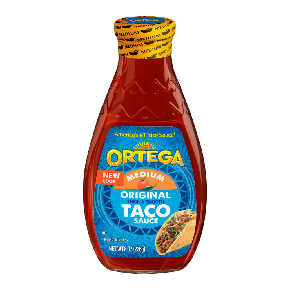 Salsa Ortega Tacos Picor Medio 227g