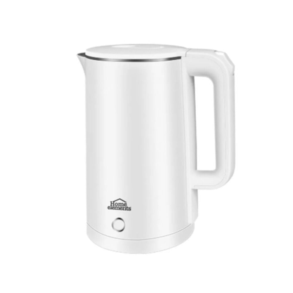 Jarra Hervidora Tetera 1,9lts Home elements Blanco