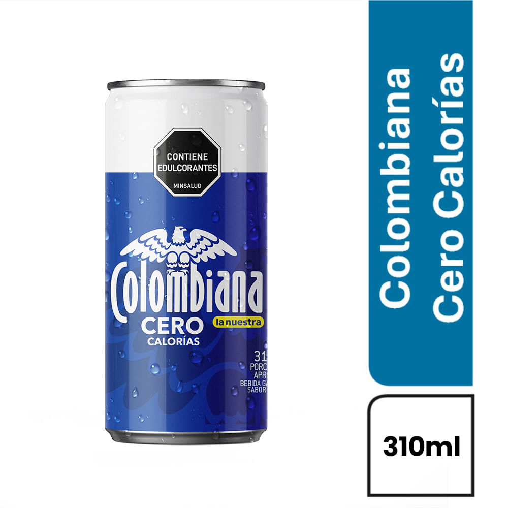Gaseosa Colombiana&nbsp;Sin Azucar Lata 310ml