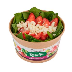 Ensalada Cuisine&Co Espinaca Fresa 260g