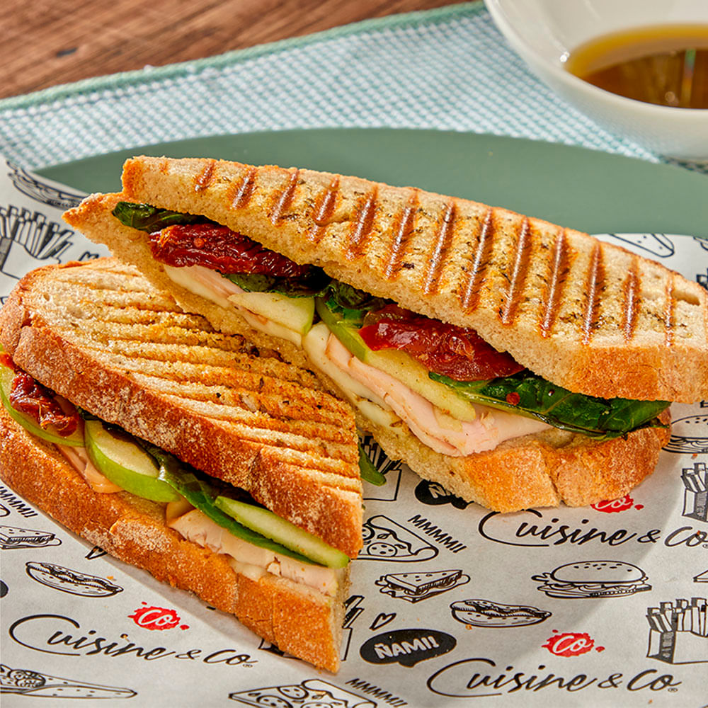 Sándwich Cuisine&Co Artesanal Jamón de Pavo