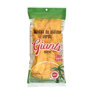 Tajadas giants de Plátano Verde 100g