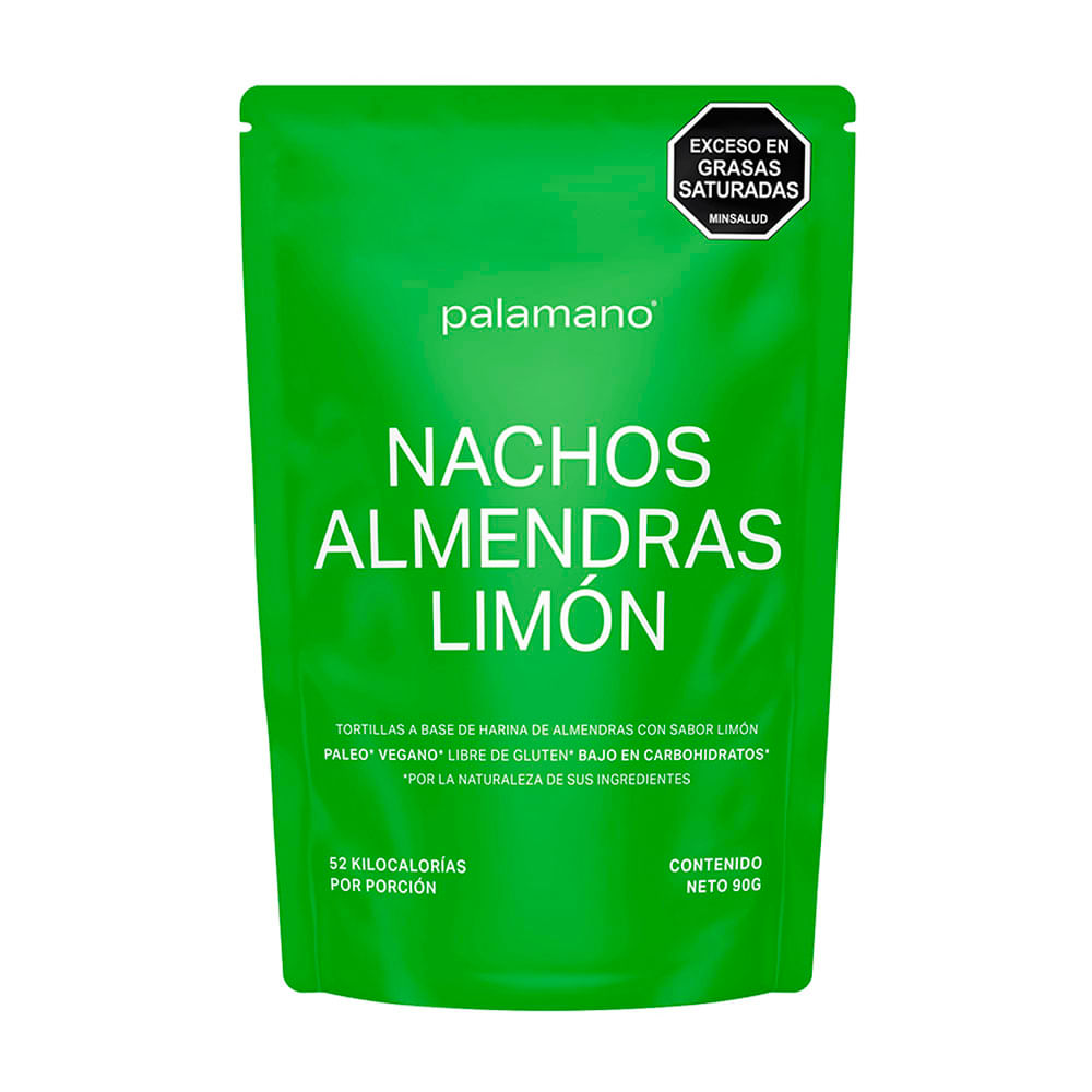 Nachos Palamano Almendra Limón 90g