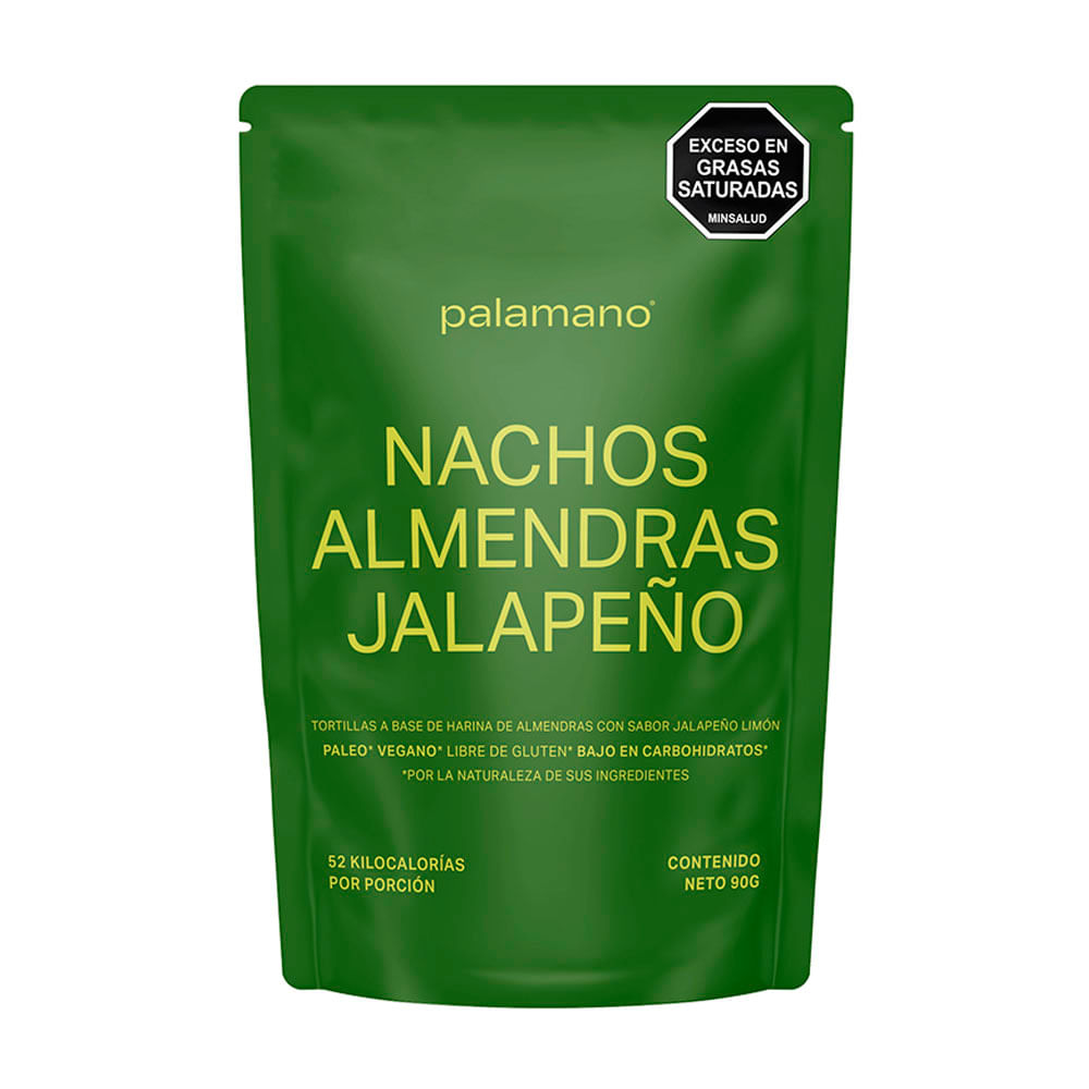 Nachos Palamano Almendra Jalapeño 90g