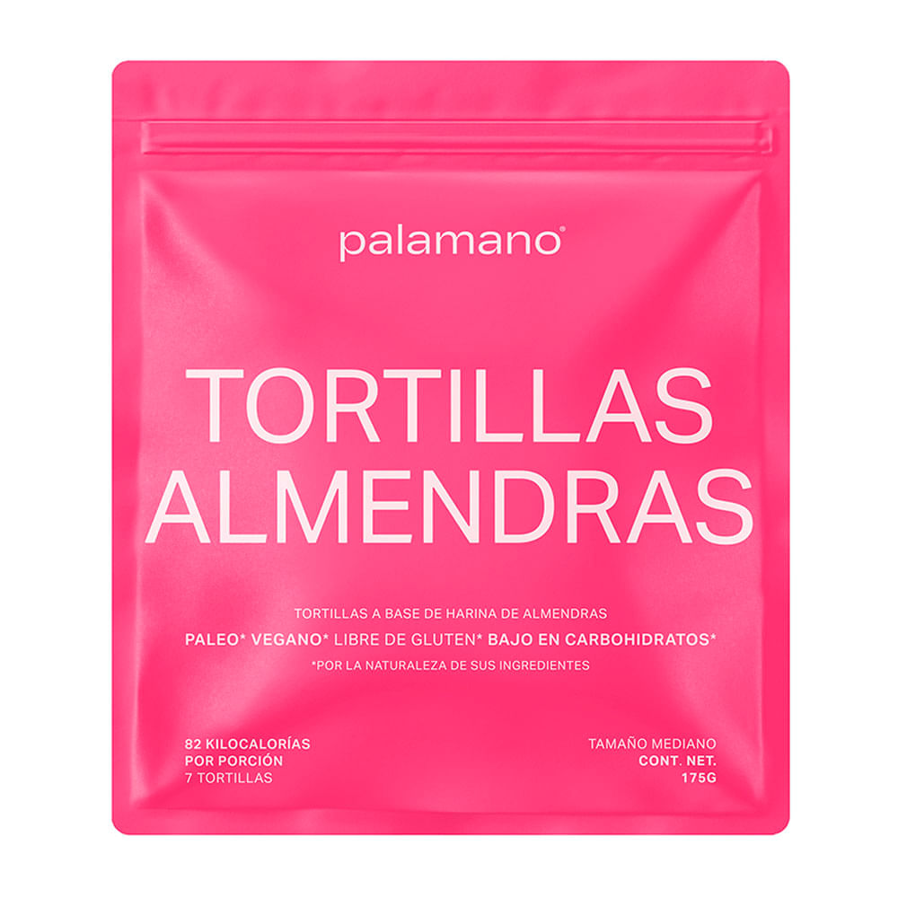 Tortillas&nbsp;Palamano&nbsp;Harina Almendra 7Und 230g
