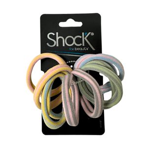 Cauchos Shock Colores Pastel 10Und