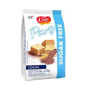 Galletas Gastone Lago Wafer Party Cocoa 213g