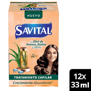 Tratamiento Savital Elixir Romero Sachet 20Und