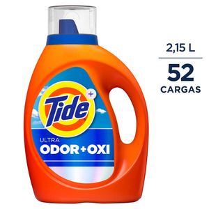 Detergente Líquido Tide Ultra Odor+ Oxi 52 Cargas 2.15 L