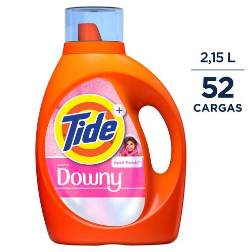 Detergente Líquido Tide April Fresh 52 Cargas 2,15 L